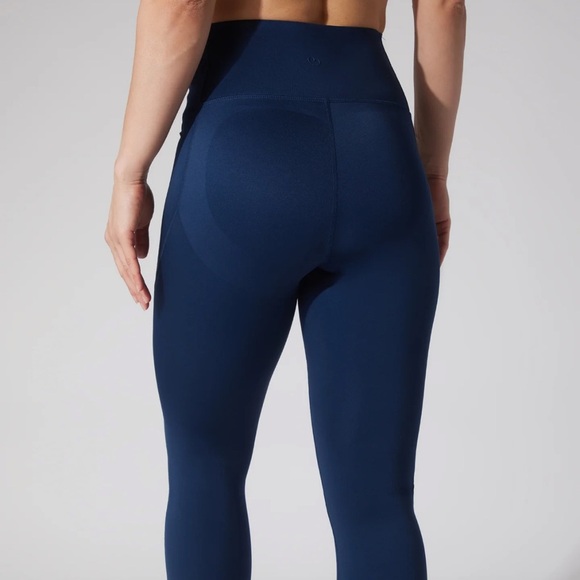 Women's High-Waist Black Leggings - Picture 5 of 16